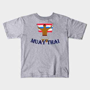 Thai Boxing - Empowered Men Kids T-Shirt